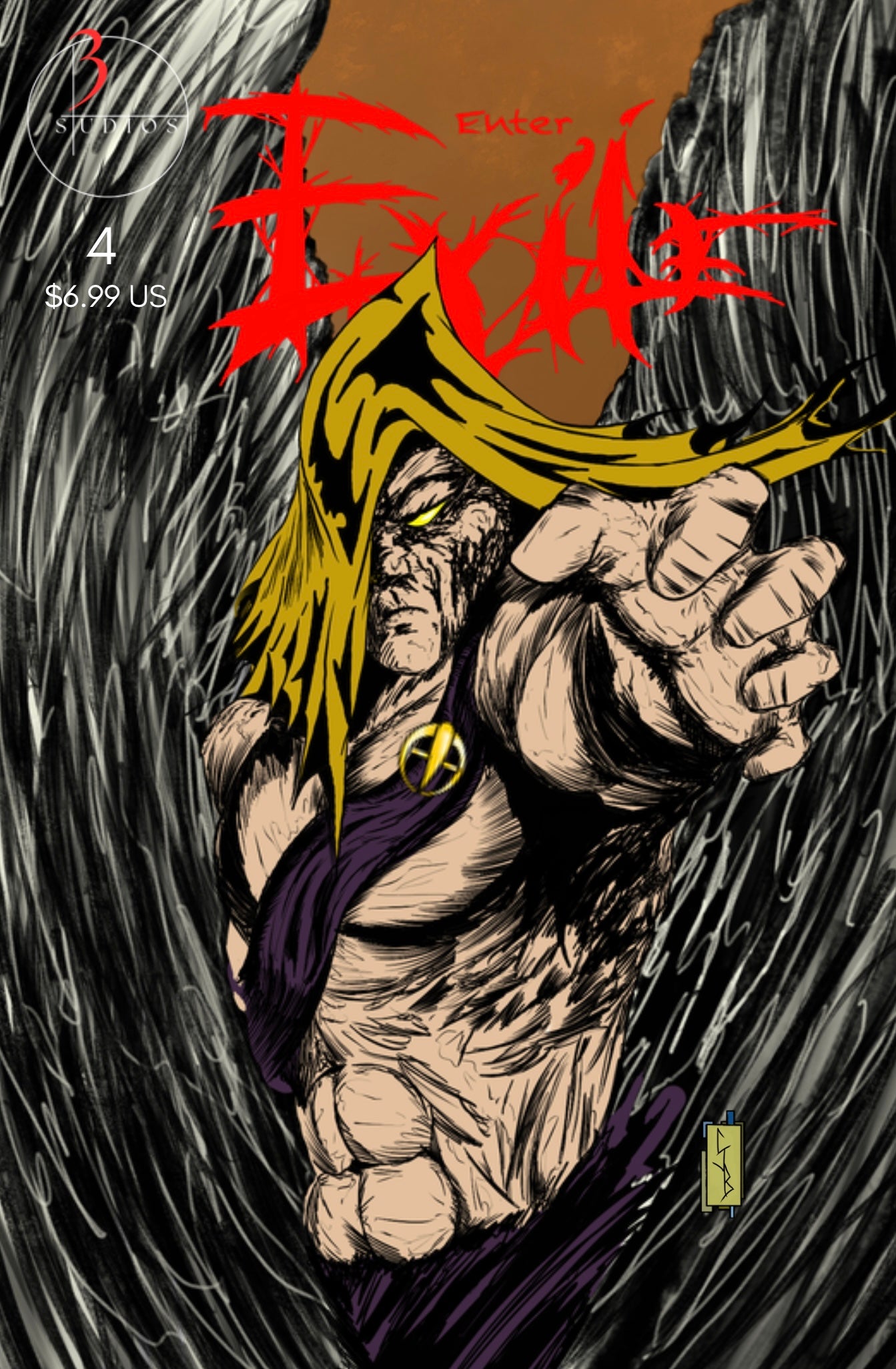 Enter Exile #4 Rare 1:25