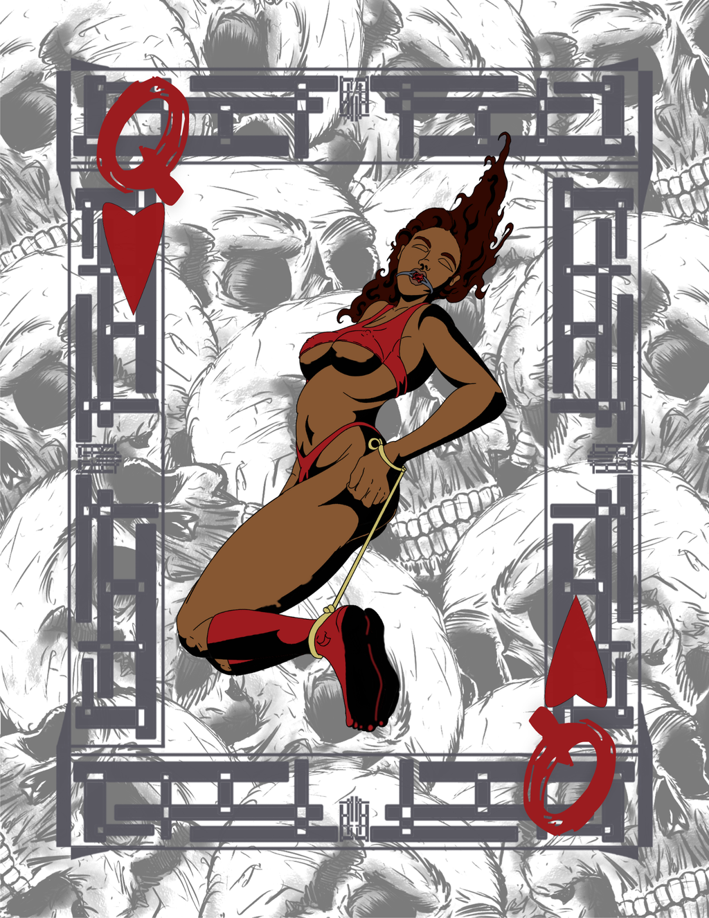 Assassin War Poker Deck Standard