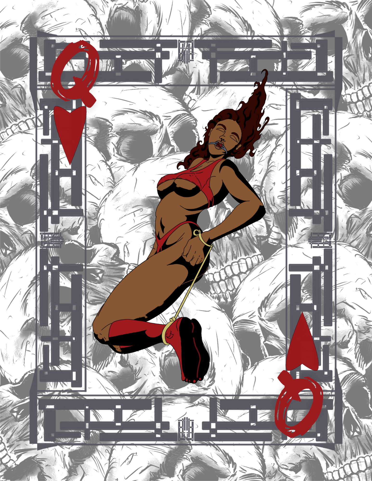 Assassin War Poker Deck Standard