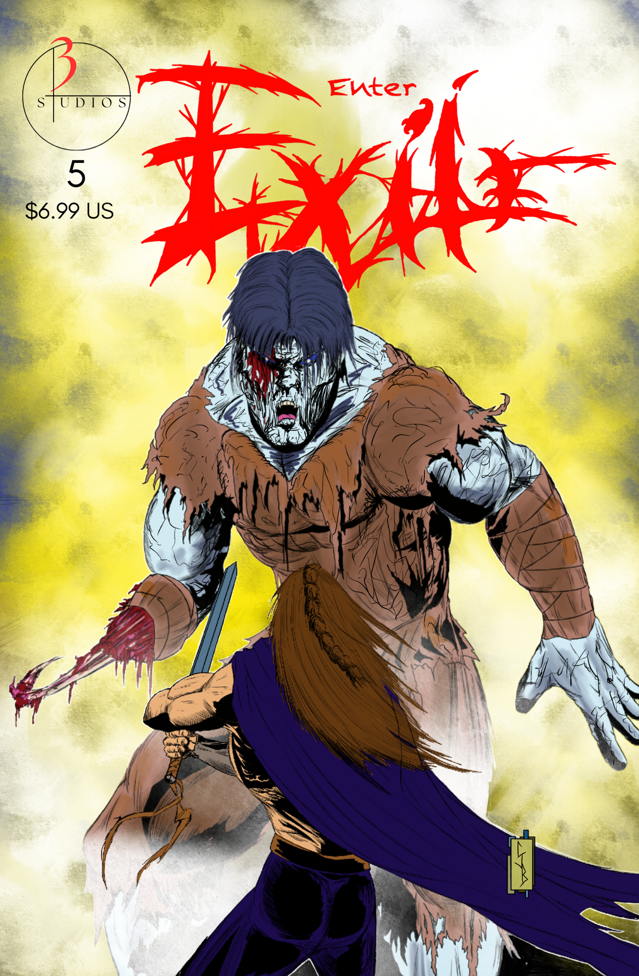 Enter Exile #5 Comic-Con exclusive